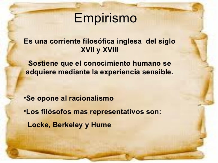 Identifique No Texto Elementos Que Caracterizam O Empirismo De Hume