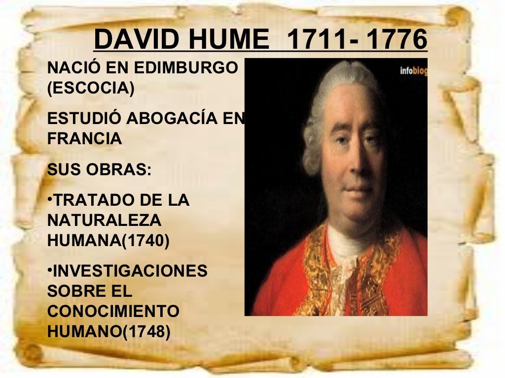 Identifique No Texto Elementos Que Caracterizam O Empirismo De Hume