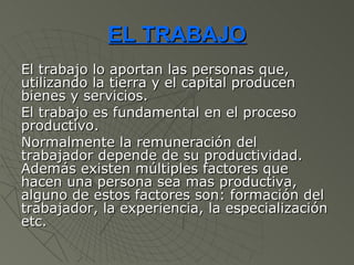 SUBSUELO El lugar del que se extraen materias primas como minerales metálicos, petróleo y gas natural, o el agua de los pozos. El calor interior de la tierra es un recurso energético. 