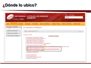 ¿ Dónde lo ubico? 