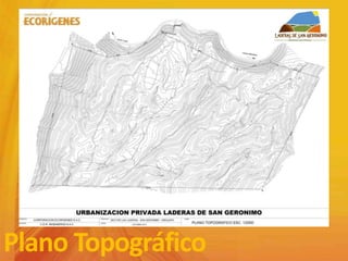 Plano Topográfico
 