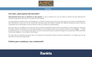 Entorno
Datos a 31/08/2017. Fuentes: Bloomberg, Datastream, La Financière de l’Echiquier
 