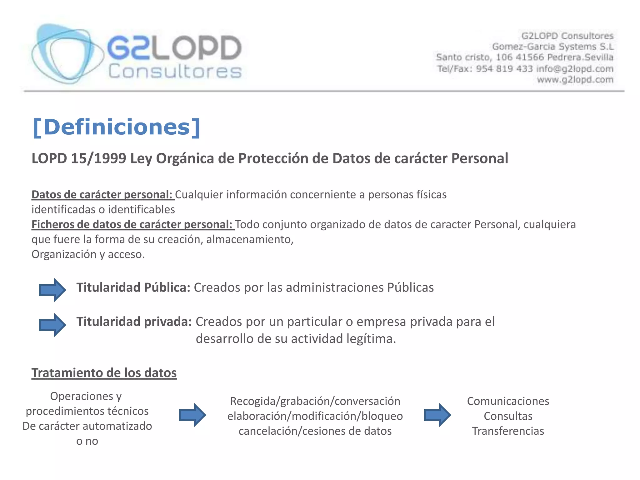  Cumplimiento legislativo