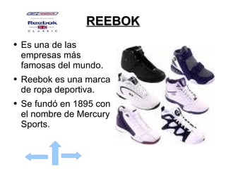 Presentacion. Marcas Deportivas Isa