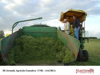 III Jornada Agrícola Ganadera  UNR - AACREA 