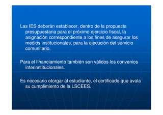 SERVICIO COMUNITARIO.