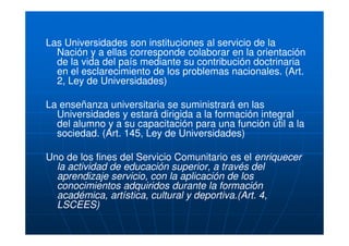 SERVICIO COMUNITARIO.