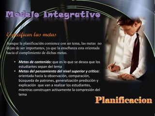 Presentacion -  Modelo Integrativo