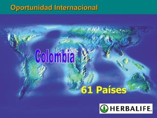 61 Países Colombia Oportunidad Internacional 