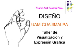 Yearim Arelí Ramírez Plata. DISEÑO UAM-CUAJIMALPA Taller de Visualización y Expresión Grafica 