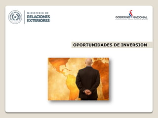 OPORTUNIDADES DE INVERSION
 