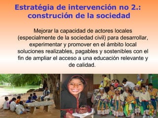 Presentacion Programa Educativo Alianza ICCO