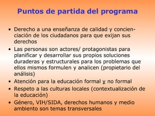 Presentacion Programa Educativo Alianza ICCO