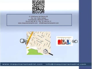 Maquinaria Madrid, S.A. Presentación