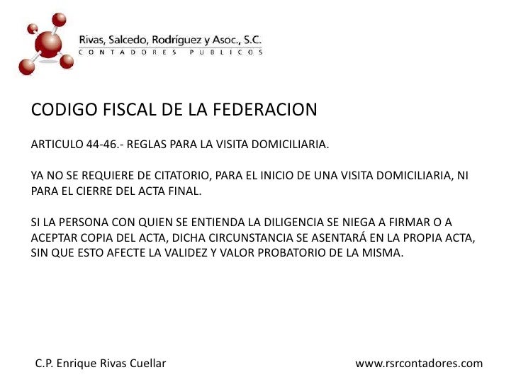Reforma Fiscal 2010 Por C.P. Enrique Rivas