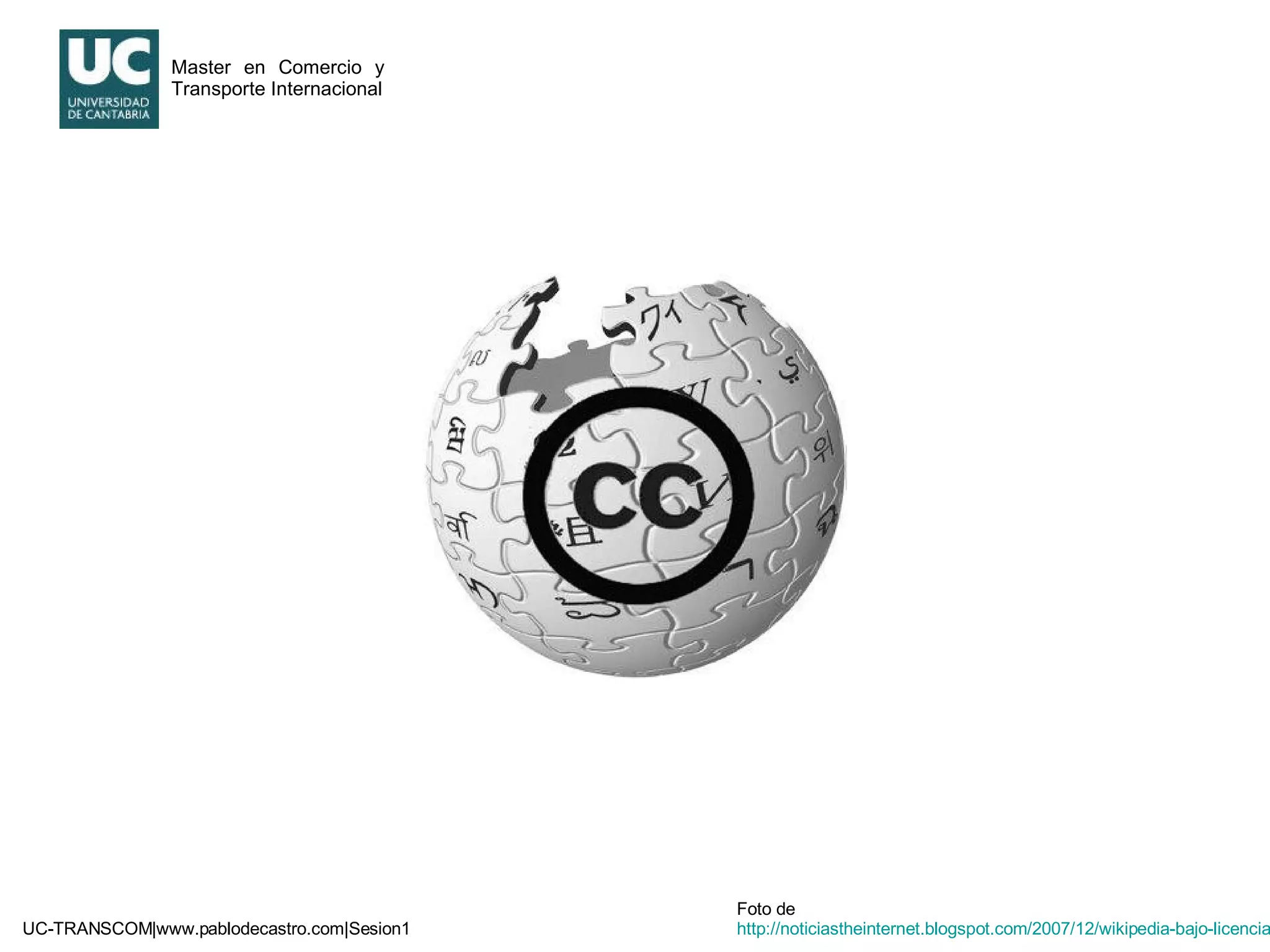 Foto de  http://noticiastheinternet.blogspot.com/2007/12/wikipedia-bajo-licencia-de-creative.html 