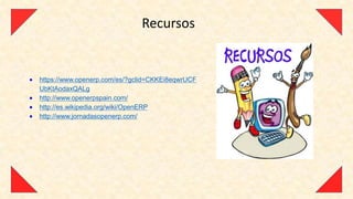 Recursos


https://www.openerp.com/es/?gclid=CKKEi8eqwrUCF
UbKtAodaxQALg
http://www.openerpspain.com/
http://es.wikipedia.org/wiki/OpenERP
http://www.jornadasopenerp.com/
 