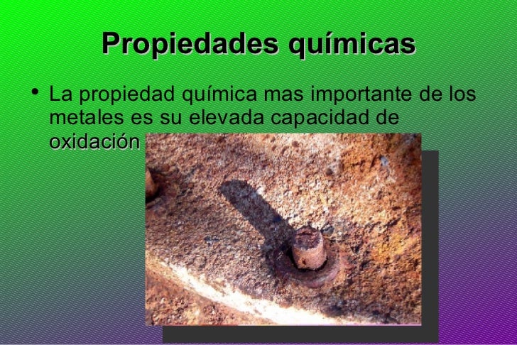 Presentacion sobre los metales