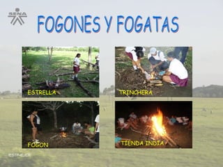 IESTP-IEJER FOGONES Y FOGATAS ESTRELLA TRINCHERA FOGON TIENDA INDIA 