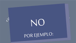 ¿Es este el único camino posible?
 