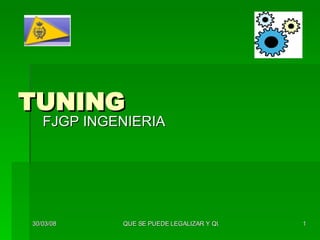 TUNING FJGP INGENIERIA 