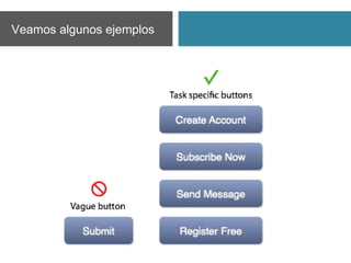 Veamos algunos ejemplos
 