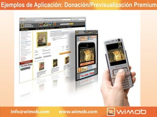 Ejemplos de Aplicación: Donación/Previsualización Premium 