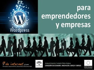 Wordpress para Empresas y Emprendedores