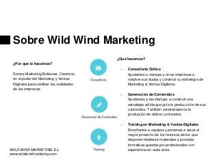 ¿Por qué lo hacemos?
Somos Marketing Believers. Creemos
en el poder del Marketing y Ventas
Digitales para cambiar las real...