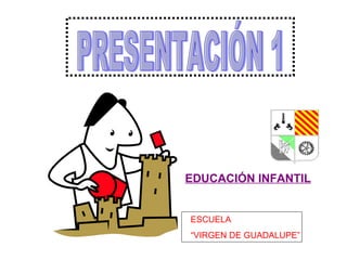 PRESENTACIÓN 1 ESCUELA “ VIRGEN DE GUADALUPE” EDUCACIÓN INFANTIL 