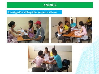 ANEXOS
Investigación bibliográfica respecto al tema
 