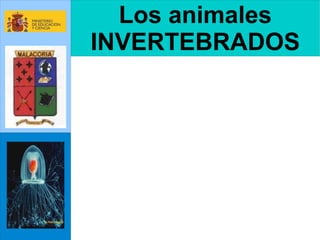 Los animales
INVERTEBRADOS

 
