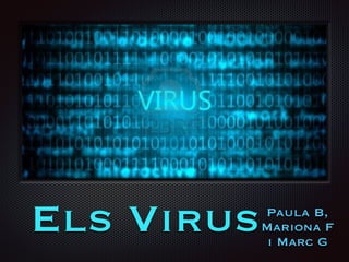 Els VirusPaula B,
Mariona F
i Marc G
 
