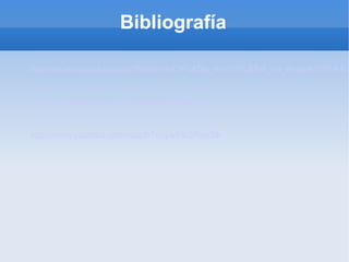 Bibliografía http://es.wikipedia.org/wiki/Telefon%C3%ADa_m%C3%B3vil_en_Espa%C3%B1a http://es.wikipedia.org/wiki/Telef%C3%B3nica http://www.youtube.com/watch?v=yw5AGRoe3fk 