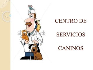 CENTRO DE 
SERVICIOS 
CANINOS 
 