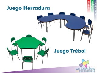 JARDINES
Juego Herradura
Juego Trébol
ambientesaprendizajede
UNIVERSIDADES
COLEGIOS
 