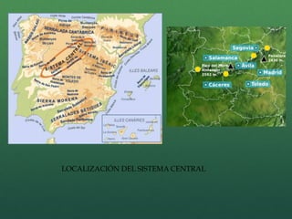 LOCALIZACIÓN DEL SISTEMA CENTRAL
 