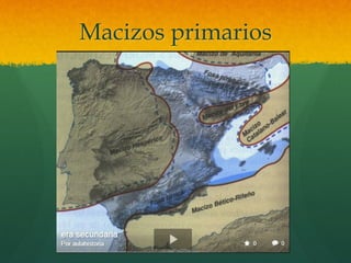 Macizos primarios
 