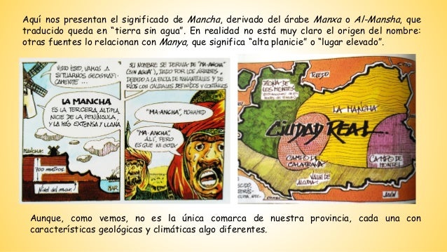 Historia de la provincia de Ciudad Real en cómic De la