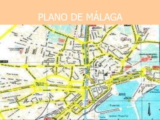 PLANO DE MÁLAGA 