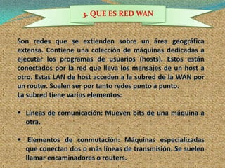 3. QUE ES RED WAN
 