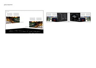 Muy lejos, más allá de las montañas de        Muy lejos, más allá de las montañas de
                                                                                                                                                                                                                                                                                                                                                                                                                                                       palabras, alejados de los países de las vo-   palabras, alejados de los países de las vo-
                                                                                                                                                                                                                                                                                                                                                                                                                                                       cales y las consonantes, viven los textos     cales y las consonantes, viven los textos
                                                                                                                                                                                                                                                                                                                                                                                                                                                       simulados. Viven aislados en casas de le-     simulados. Viven aislados en casas de le-
                                                                                                                                                                                                                                                                                                                                                                                                                                                       tras, en la costa de la semántica, un gran    tras, en la costa de la semántica, un gran
                                                                                                                                                                                                                                                                                                                                                                                                                                                       océano de lenguas. Un riachuelo llamado       océano de lenguas. Un riachuelo llamado
                                                                                                                                                                                                                                                                                                                                                                                                                                                       Pons fluye por su pueblo y los abastece con   Pons fluye por su pueblo y los abastece con
                                                                                                                                                                                                                                                                                                                                                                                                                                                       las normas necesarias. Hablamos de un país    las normas necesarias. Hablamos de un país
                                                                                                                                                                                                                                                                                                                                                                                                                                                       paraisomático en el que a uno le caen ped-    paraisomático en el que a uno le caen ped-




para imprimir
                                                                                                                                                                                                                                                                                                                                                                               01 TRAVESÍA SAO PAULO
                                                                                                                                                                                                                                                                                                                                                                               Iván Ivelic, Mauricio Puentes




                                                                                                                                                                                                                                                                                                                                                                                                                        02 TRAVESÍA SAO PAULO
                                                                                                                                                                                                                                                                                                                                                                                                                        Rodrigo Saavedra, Erick Caro




   Presente > Quehacer

   Pizarras


         Muy lejos, más allá de las montañas de              Muy lejos, más allá de las montañas de
         palabras, alejados de los países de las vo-         palabras, alejados de los países de las vo-
                                                                                                                                                                                                                                                                               Muy lejos, más allá de las montañas de            Muy lejos, más allá de las montañas de                                                                                                                                                                            ed sañatnom sal ed álla sám ,sojel yuM        ed sañatnom sal ed álla sám ,sojel yuM
         cales y las consonantes, viven los textos           cales y las consonantes, viven los textos                                                                                                                                                                         palabras, alejados de los países de las vo-       palabras, alejados de los países de las vo-                                                                                                                                                                       -ov sal ed sesíap sol ed sodajela ,sarbalap   -ov sal ed sesíap sol ed sodajela ,sarbalap
         simulados. Viven aislados en casas de le-           simulados. Viven aislados en casas de le-                                                                                                                                                                         cales y las consonantes, viven los textos         cales y las consonantes, viven los textos                                                                                                                                                                         sotxet sol neviv ,setnanosnoc sal y selac     sotxet sol neviv ,setnanosnoc sal y selac
         tras, en la costa de la semántica, un gran          tras, en la costa de la semántica, un gran                                                                                                                                                                        simulados. Viven aislados en casas de le-         simulados. Viven aislados en casas de le-                                                                                                                                                                         -el ed sasac ne sodalsia neviV .sodalumis     -el ed sasac ne sodalsia neviV .sodalumis
                                                                                                                                                                                                                                                                               tras, en la costa de la semántica, un gran        tras, en la costa de la semántica, un gran                                                                                                                                                                        narg nu ,acitnámes al ed atsoc al ne ,sart    narg nu ,acitnámes al ed atsoc al ne ,sart
         océano de lenguas. Un riachuelo llamado             océano de lenguas. Un riachuelo llamado                                                                                                                                                                           océano de lenguas. Un riachuelo llamado           océano de lenguas. Un riachuelo llamado                                                                                                                                                                           odamall oleuhcair nU .saugnel ed onaéco       odamall oleuhcair nU .saugnel ed onaéco
         Pons fluye por su pueblo y los abastece con         Pons fluye por su pueblo y los abastece con                                                                                                                                                                       Pons fluye por su pueblo y los abastece con       Pons fluye por su pueblo y los abastece con                                                                                                                                                                       noc ecetsaba sol y olbeup us rop eyufl snoP   noc ecetsaba sol y olbeup us rop eyufl snoP
         las normas necesarias. Hablamos de un país          las normas necesarias. Hablamos de un país                                                                                                                                                                        las normas necesarias. Hablamos de un país        las normas necesarias. Hablamos de un país                                                                                                                                                                        síap nu ed somalbaH .sairasecen samron sal    síap nu ed somalbaH .sairasecen samron sal
                                                                                                                                                                                                                                                                               paraisomático en el que a uno le caen ped-        paraisomático en el que a uno le caen ped-                                                                                                                                                                        -dep neac el onu a euq le ne ocitámosiarap    -dep neac el onu a euq le ne ocitámosiarap
         paraisomático en el que a uno le caen ped-          paraisomático en el que a uno le caen ped-




                                                                                                                                                                                   Muy lejos, más allá de las montañas de        Muy lejos, más allá de las montañas de
                                                                                                                                                                                   palabras, alejados de los países de las vo-   palabras, alejados de los países de las vo-
                                                                                                                                                                                   cales y las consonantes, viven los textos     cales y las consonantes, viven los textos
                                                                                                                                                                                   simulados. Viven aislados en casas de le-     simulados. Viven aislados en casas de le-
                                                                                                                                                                                   tras, en la costa de la semántica, un gran    tras, en la costa de la semántica, un gran
                                                                                                                                                                                   océano de lenguas. Un riachuelo llamado       océano de lenguas. Un riachuelo llamado
                                                                                                                                                                                   Pons fluye por su pueblo y los abastece con   Pons fluye por su pueblo y los abastece con
                                                                                                                                                                                   las normas necesarias. Hablamos de un país    las normas necesarias. Hablamos de un país
                                                                                                                                                                                   paraisomático en el que a uno le caen ped-    paraisomático en el que a uno le caen ped-



                                                                                                                   01 TRAVESÍA SAO PAULO
                                                                                                                   Iván Ivelic, Mauricio Puentes
                                                                                                                 01 TRAVESÍA SAO PAULO
                                                                                                                 Iván Ivelic, Mauricio Puentes




                                                                                                                                                    02 TRAVESÍA SAO PAULO
                                                                                                                                                   02 TRAVESÍA SAO PAULO
                                                                                                                                                    Rodrigo Saavedra, Erick Caro
                                                                                                                                                   Rodrigo Saavedra, Erick Caro




               Muy lejos, más allá de las montañas de              Muy lejos, más allá de las montañas de                                                                                                                                                                                                                    ed sañatnom sal ed álla sám ,sojel yuM                                 ed sañatnom sal ed álla sám ,sojel yuM
               palabras, alejados de los países de las vo-         palabras, alejados de los países de las vo-                                                                                                                                                                                                               -ov sal ed sesíap sol ed sodajela ,sarbalap                            -ov sal ed sesíap sol ed sodajela ,sarbalap
               cales y las consonantes, viven los textos           cales y las consonantes, viven los textos                                                                                                                                                                                                                 sotxet sol neviv ,setnanosnoc sal y selac                              sotxet sol neviv ,setnanosnoc sal y selac
               simulados. Viven aislados en casas de le-           simulados. Viven aislados en casas de le-                                                                                                                                                                                                                 -el ed sasac ne sodalsia neviV .sodalumis                              -el ed sasac ne sodalsia neviV .sodalumis
               tras, en la costa de la semántica, un gran          tras, en la costa de la semántica, un gran                                                                                                                                                                                                                narg nu ,acitnámes al ed atsoc al ne ,sart                             narg nu ,acitnámes al ed atsoc al ne ,sart
               océano de lenguas. Un riachuelo llamado             océano de lenguas. Un riachuelo llamado                                                                                                                                                                                                                   odamall oleuhcair nU .saugnel ed onaéco                                odamall oleuhcair nU .saugnel ed onaéco
               Pons fluye por su pueblo y los abastece con         Pons fluye por su pueblo y los abastece con                                                                                                                                                                                                               noc ecetsaba sol y olbeup us rop eyufl snoP                            noc ecetsaba sol y olbeup us rop eyufl snoP
               las normas necesarias. Hablamos de un país          las normas necesarias. Hablamos de un país                                                                                                                                                                                                                síap nu ed somalbaH .sairasecen samron sal                             síap nu ed somalbaH .sairasecen samron sal
               paraisomático en el que a uno le caen ped-          paraisomático en el que a uno le caen ped-                                                                                                                                                                                                                -dep neac el onu a euq le ne ocitámosiarap                             -dep neac el onu a euq le ne ocitámosiarap
 