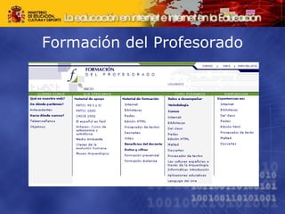 Formación del Profesorado 
 