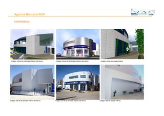 Concepción Arquitectónica de Agencia Bancaria. 