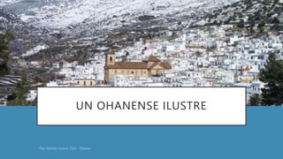 UN OHANENSE ILUSTRE
 