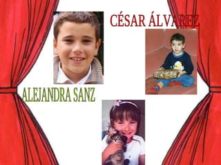 CÉSAR ÁLVAREZ ALEJANDRA SANZ 