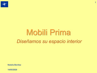 Mobili Prima
Diseñamos su espacio interior
14/05/2020
Natalia Benitez
1
 