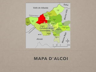 MAPA D'ALCOI 
 