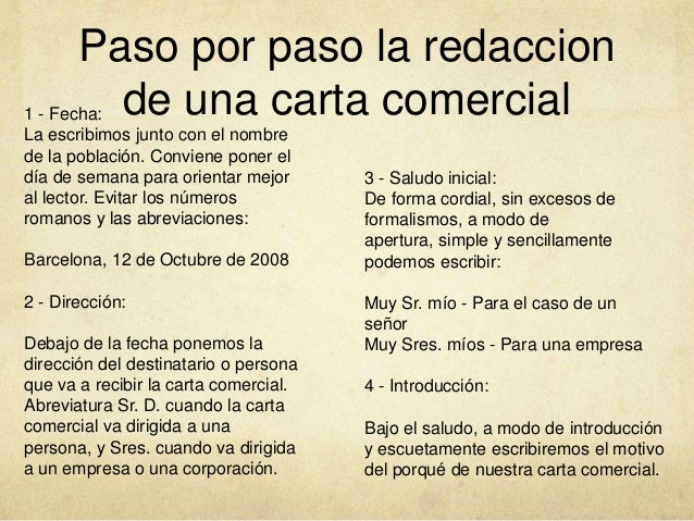 REDACCIÓN DE DOCUMENTOS PARTE I (Tipos de cartas)