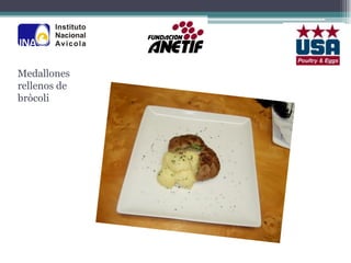 Medallones
rellenos de
bròcoli
 